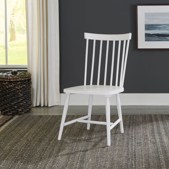 Liberty Furniture Palmetto Heights Spindle Back Side Chair (Set of 2) in Two-Tone image
