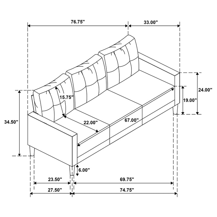 Bowen II Sofa Set