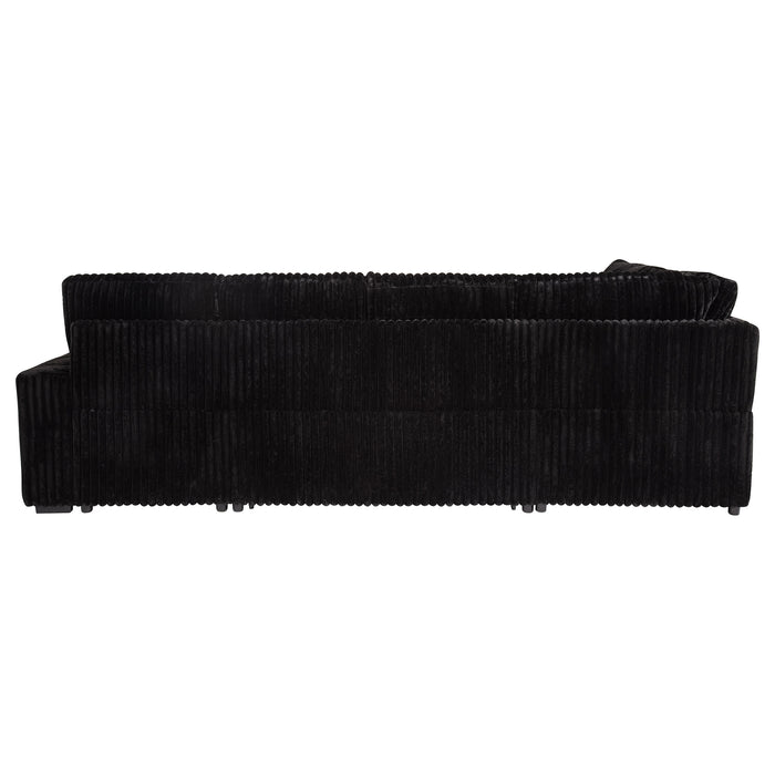 Devonshire Pull-Out Sleeper Sectional Sofa