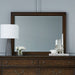Liberty Furniture Arden Road Landscape Mirror in Satin Cherry image
