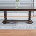 Liberty Furniture Arden Road Trestle Dining Table in Satin Cherry image
