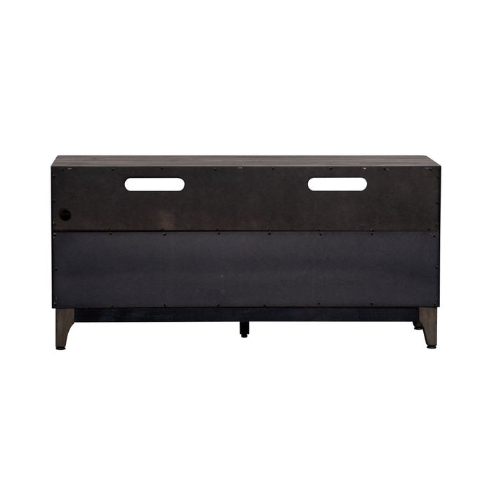 Mercury 47 Inch TV Console in Driftwood Gray