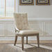 Liberty Furniture Americana Farmhouse Uph Shelter Side Chair (Set of 2) in Dusty Taupe & Black image