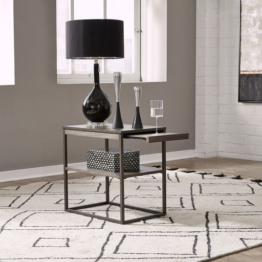 Liberty Furniture Jamestown Chair Side Table in Brown image