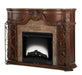 AICO Windsor Court Fireplace without Insert in Vintage Fruitwood image