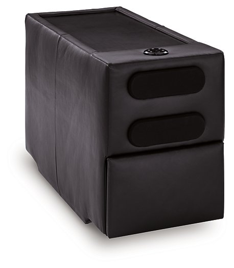Modmax II Double Chaise Sectional with Audio Consoles