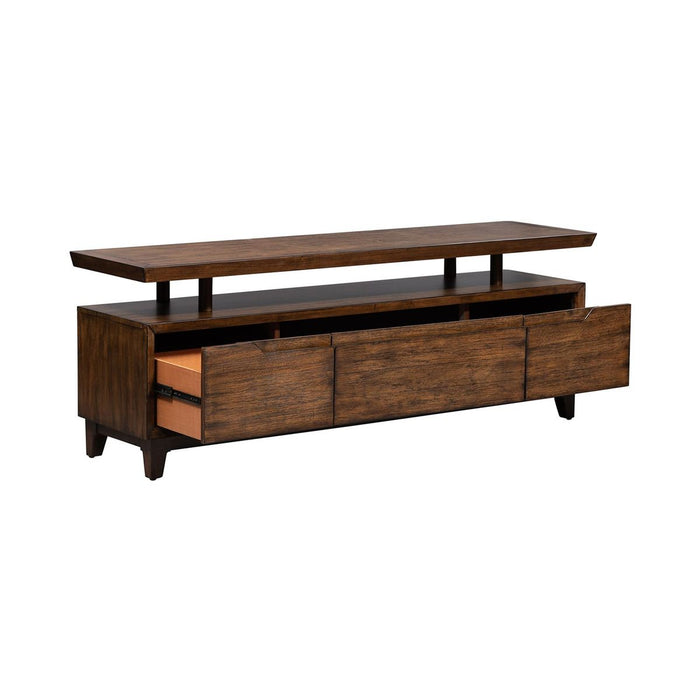 Farmhouse Ventura Blvd TV Console in Bronze Spice