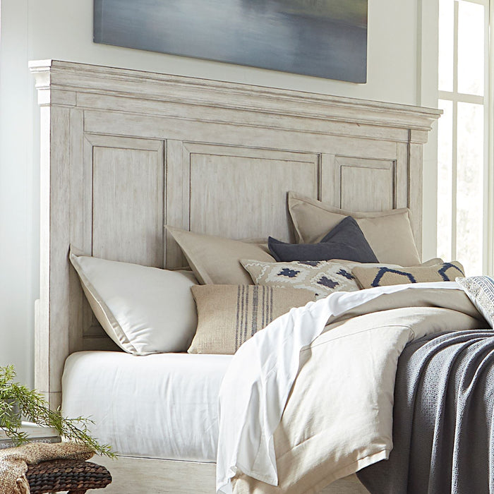Heartland Queen Panel Bed in Antique White
