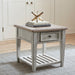 Liberty Heartland Drawer End Table in Antique White image