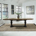 Liberty Furniture Harvest Home Trestle Dining Table in Chalkboard image