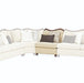 AICO Furniture Chamberi Armless Chair Toast in Warm Cognac image