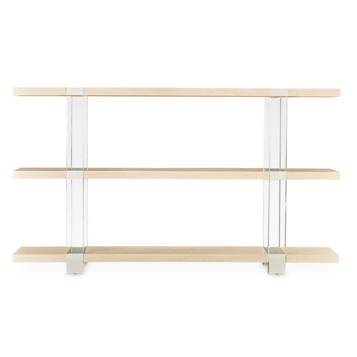 AICO Laguna Ridge Console Table in Washed Oak image