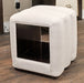 AICO Furniture Belmont Place Vanity Bench in Espresso image