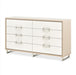 AICO Furniture Palm Gate Dresser in Clay image