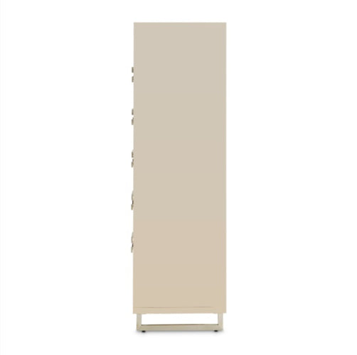 AICO Furniture Palm Gate 6 Drawer Chest in Clay