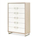 AICO Furniture Palm Gate 6 Drawer Chest in Clay image