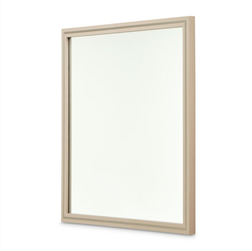 AICO Furniture Palm Gate Mirror in Clay