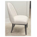 AICO Furniture Tuxedo Side Chair (Set of 2) in Piano Keyboard image