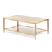AICO Furniture St.Charles Rectangular Cocktail Table in Dove Gray image