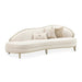 AICO Furniture Camellia Field Asymmetrical Sofa in Caramel image