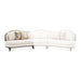 AICO Furniture Camellia Field LAF Loveseat Linen in Warm Pecan image