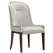 AICO Furniture Houston Assmebled Side Chair (Set of 2) in Walnut image