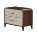 AICO Furniture Houston Large Nightstand in Walnut image