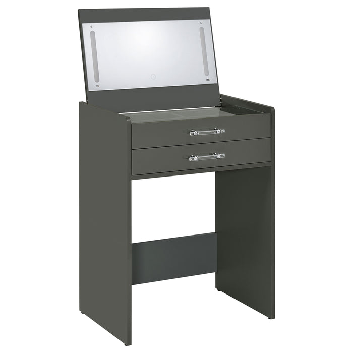 Danbury Makeup Vanity Table with LED Mirror and Stool