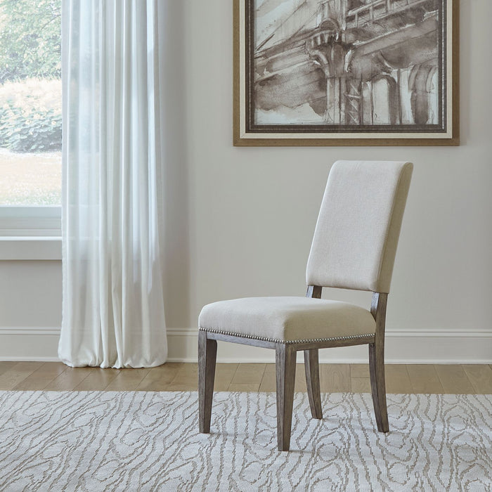 LIberty Furniture Westfield Uph Side Chair (Set of 2) in Havana Brown image