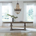 Liberty Furniture Westfield Trestle Table in Havana Brown image