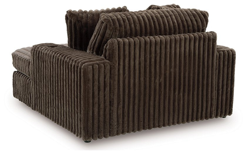 Midnight-Madness Oversized Chaise