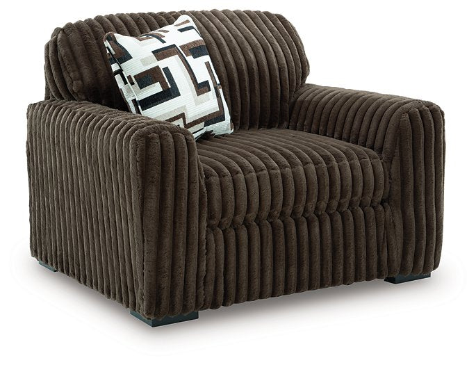 Midnight-Madness Oversized Chair