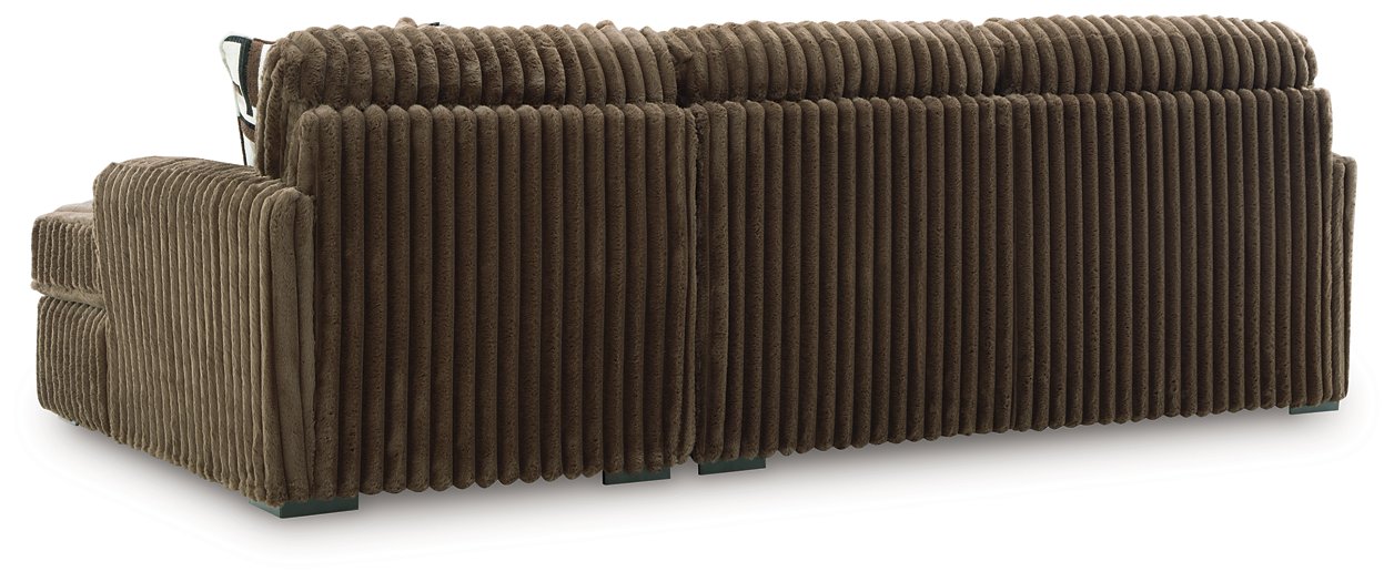 Midnight-Madness Sectional Sofa with Chaise