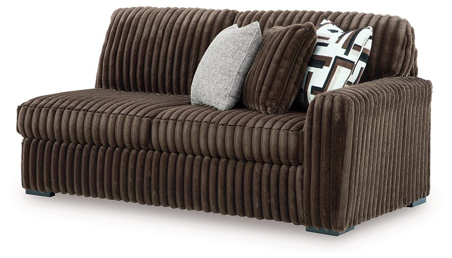 Midnight-Madness Sectional with Chaise
