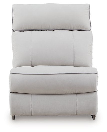 Social Pointe Reclining Sectional with Storage Consoles