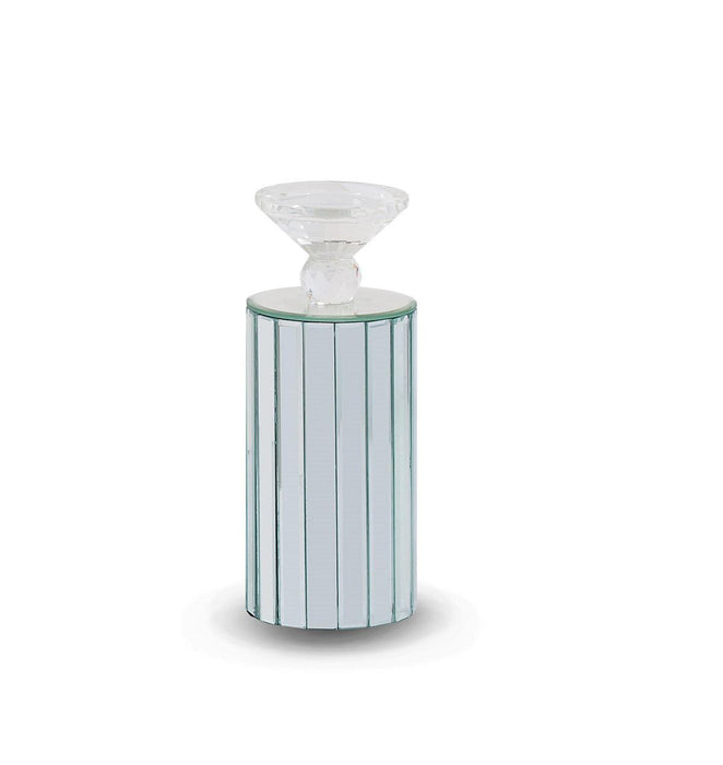 Montreal Barrel Mirrored Candle Holder, (6/pack)