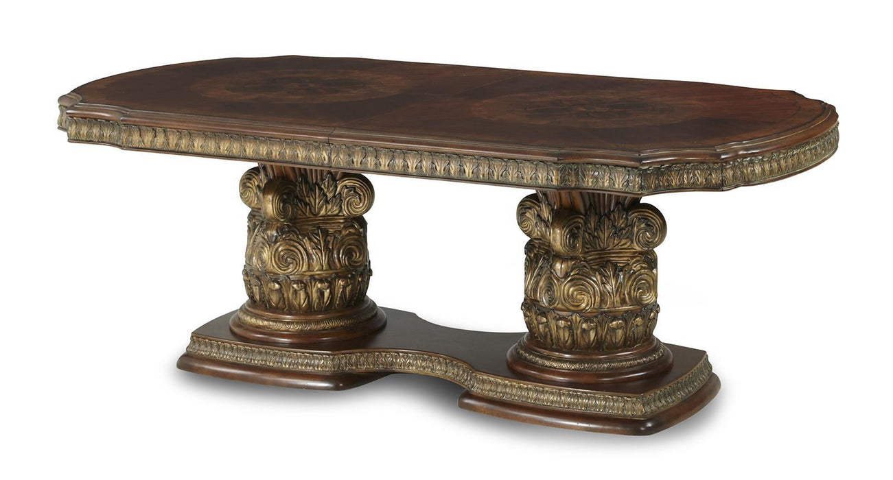 Villa Valencia Rectangular Dining Table in Classic Chestnut 72002-55