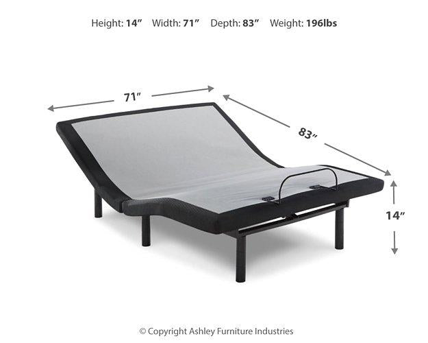 Head-Foot Model Best California King Adjustable Base