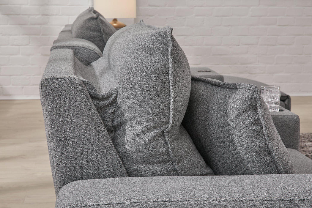 Modmax II Power Reclining Sectional with Audio Consoles