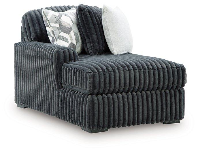 Midnight-Madness Sectional with Chaise