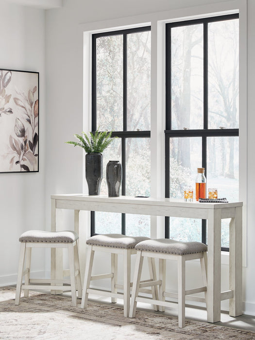 Robbinsdale Counter Height Dining Table and 3 Barstools Set