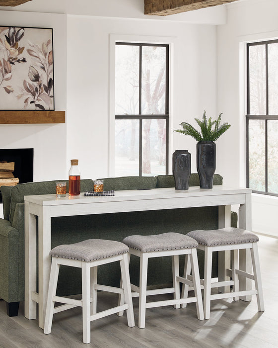 Robbinsdale Counter Height Dining Table and 3 Barstools Set