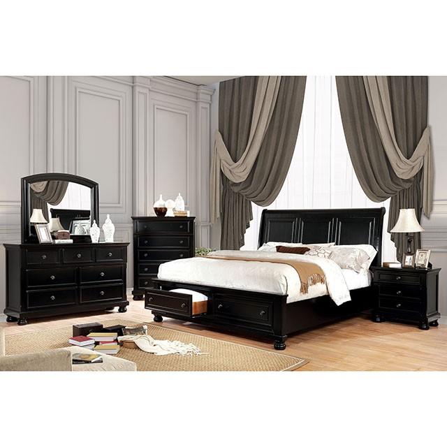 Castor Brown Cherry Queen, E.King, & Cal.King Bed