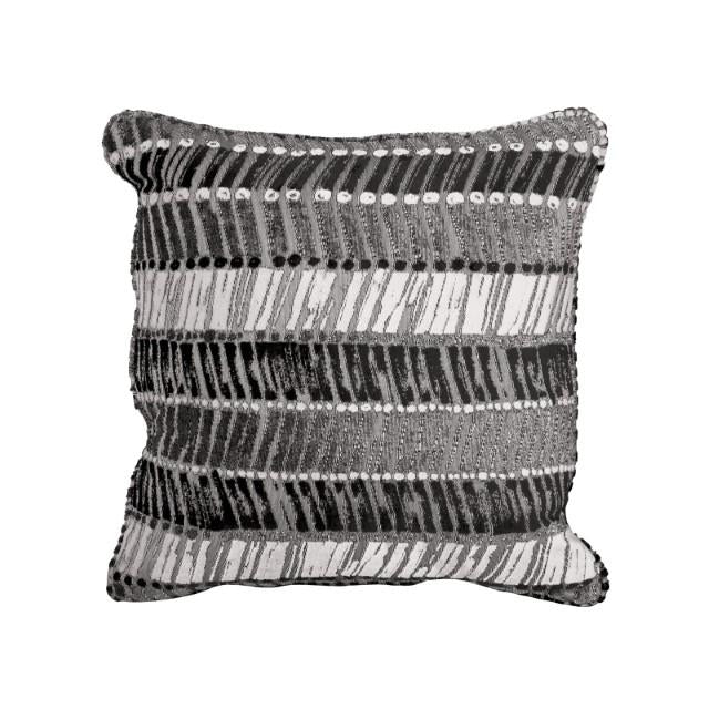 ARDENFOLD Ottoman, Beige & Gray