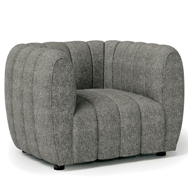 AVERSA Chair, Black, Gray, & White