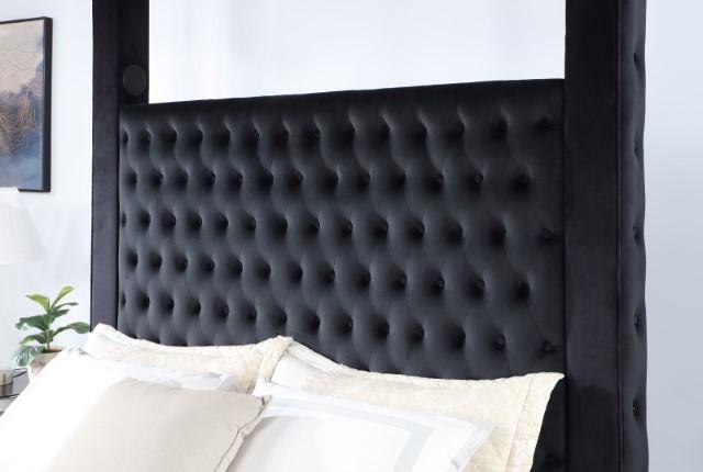 Etherea Bed Gray & Black