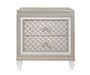 Paris Nightstand With Acrylic Legs Champagne image