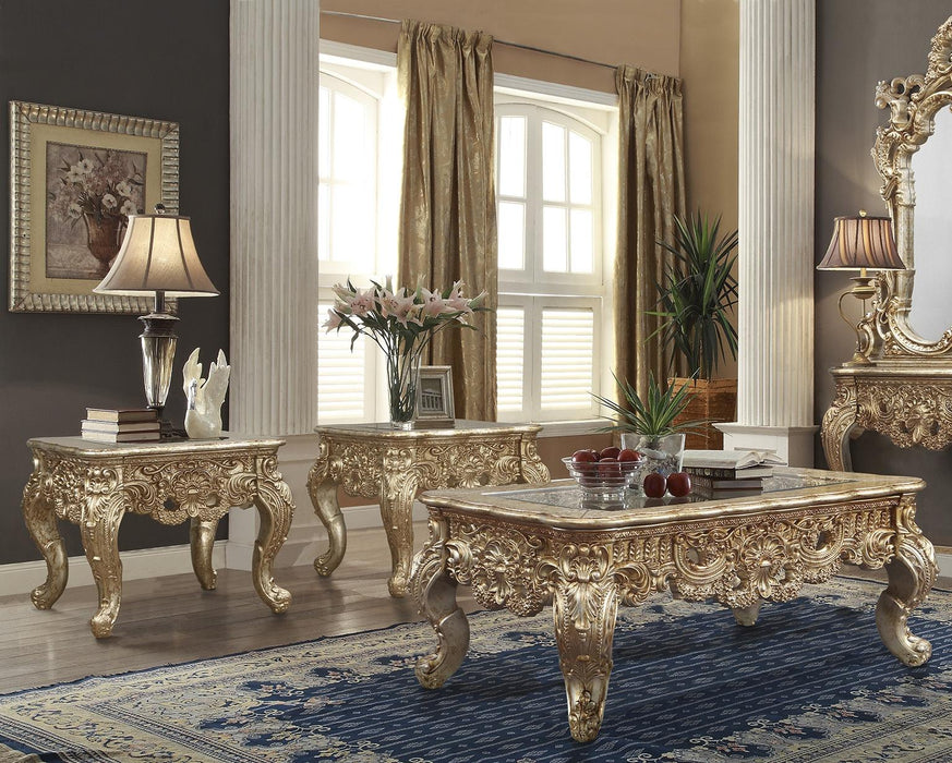 HD-998G - 3PC COFFEE TABLE SET