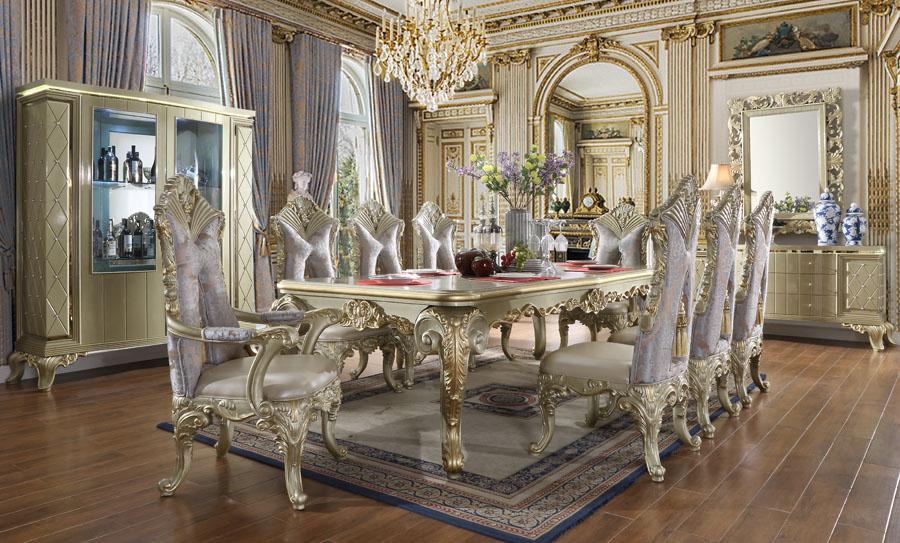 HD-8092 - 9PC DINING ROOM SET<br> <font color="red">(SPECIAL ORDER)</font>