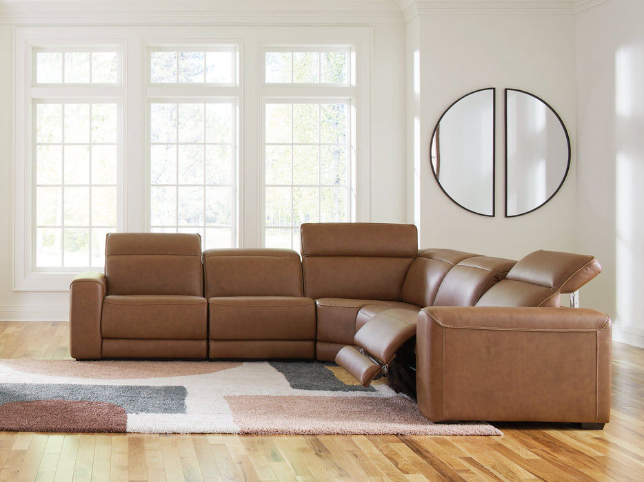 Magic Man 5-Piece Power Reclining Sectional